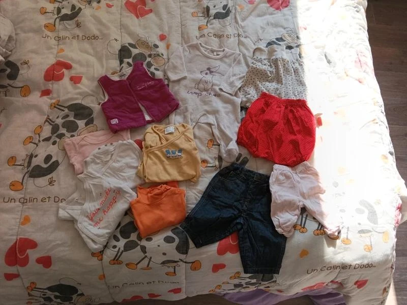 Lot naissance 1 mois fille